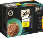 Sheba 12x85 g Sheba Ínyencségek aszpikban szárnyasválogatás tasakos macskatáp