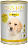 DOG’S LOVE 6x400g Dog's Love Junior szárnyas nedves kutyatáp