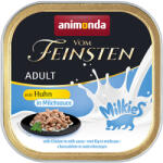 Animonda Vom Feinsten 36x100g animonda Vom Feinsten Adult Milkies Csirke tejes szószban nedves macskatáp