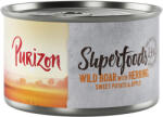 Purizon 6x140g Purizon Superfoods Vaddisznó, hering, édesburgonya & alma nedves kutyatáp