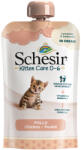 Schesir 20x150g Schesir Kitten in Cream csirke nedves macskatáp