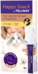  Feliway 6 stick (kb. 90g) Feliway Happy Snack csirke macskasnack