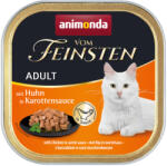 Animonda Vom Feinsten 36x100g animonda vom Feinsten Adult NoGrain szószban nedves macskatáp-Csirke sárgarépaszószban