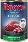 Rocco 24x400g Rocco Classic nedves kutyatáp- Marha & kacsa