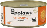 Applaws 24x156g Applaws csirke & tök húslében nedves macskatáp