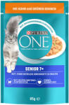 ONE 26x85g PURINA ONE Senior 7+ nedves kutyatáp-csirke/zöldbab