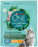 ONE 2x650g PURINA ONE Dual Nature csirke & spirulina száraz macskatáp