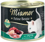 Miamor 12x185g Miamor Feine Beute nedves macskatáp - Pulyka