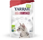 Yarrah 14x85g Yarrah Bio marhafilék szószban nedves macskatáp