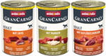Animonda GranCarno 24x400g animonda GranCarno Original Adult nedves kutyatáp 3 változattal