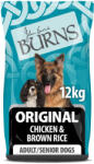 Burns 2x12kg Burns Adult & Senior Original csirke & barna rizs száraz kutyatáp