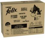 FELIX 80x85g Felix Fantastic 1. halválgoatás nedves macskatáp