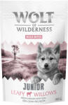  Wolf of Wilderness 180g Wolf of Wilderness Snack - Wild Bites Junior kutyasnack- Leafy Willows - borjú & csirke