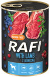 RAFI 24x400g Rafi Adult Bárány, fekete- & vörös áfonya nedves kutyatáp