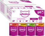 Whiskas 96x85g Whiskas Adult 1+ klasszikus válogatás szószban nedves macskatáp