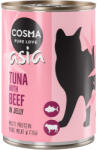 Cosma 12x400g Cosma Thai aszpikos nedves macskatáp- Tonhal & marha