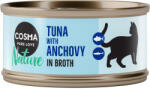Cosma 24x70g Cosma Nature nedves macskatáp - Tonhal & szardella