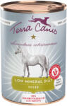 Terra Canis 12x400g Terra Canis Alimentum Veterinarium Low Mineral Diet ló nedves kutyatáp