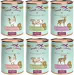 Terra Canis 6x400g Terra Canis gabonamentes nedves kutyatáp - Vegyes csomag (3 változattal)