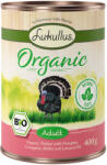 Lukullus 24x400g Lukullus Organic Adult pulyka & cukkini (gluténmentes nedves kutyatáp