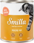 Smilla 6x800g Smilla szárnyastál szárnyas & lazac nedves macskatáp