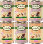 Lukullus 24x400g Lukullus Junior nedves kutyatáp-vegyes próbacsomag 3 változattal