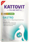 KATTOVIT 10x85g Kattovit Gastro Paté pulyka nedves macskaeledel