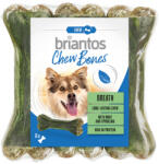  briantos 6x12cm (330g) Briantos Chew Bones Breath (mentával & spirulinával) kutyasnack