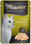 Miamor 24x100g Miamor Feine Filets aszpikban nedves macskatáp - Csirke szárnyas-aszpikban
