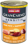 Animonda GranCarno 6x400g animonda GranCarno Adult Single Protein Sensitive Pulyka & burgonya nedves kutyatáp