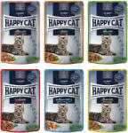 Happy Cat 12x85g Happy Cat Meat Adult szószban nedves macskatáp