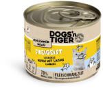  Dogs'n Tiger 12x200g Dogs'n Tiger ínyenc menü - Csirke & lazac nedves macskatáp