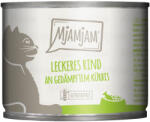  MjAMjAM 6x200g MjAMjAM nedves macskatáp - Finom marhahús párolt sütőtökkel