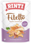 RINTI 48x100 RINTI Filetto Pouch in Jelly nedves kutyaeledel - Csirke sonkával