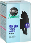 Cosma 18x50g Cosma Nature nedves tasakos macskatáp vegyes próbacsomag