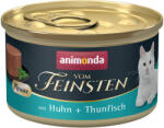 Animonda Vom Feinsten 12x85g animonda Vom Feinsten Adult Csirke & tonhal nedves macskatáp