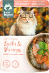  Pure Nature 24x80g Pure Nature Cat lazac & garnéla nedves macskatáp