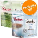  Purizon 2x40g Purizon macskasnack próbacsomag- Csirke hallal / hal marhával