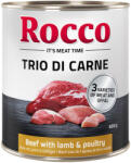 Rocco 6x800g Rocco Classic Trio di Carne nedves kutyatáp- Marha, bárány & szárnyas