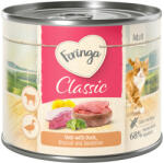Feringa 6x200g Feringa Classic Meat Menü Kacsa & borjú, brokkoli & pitypang nedves macskatáp