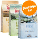 Purizon 3x2, 5kg Purizon száraz macskatáp-2x Sterilised (csirke & hal + hal) + 1x Single Meast lazac