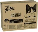 FELIX 80x85g Felix Original hús- és halválogatás nedves macskatáp