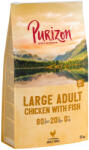 Purizon 2x12kg Purizon Large Adult csirke & hal - gabonamentes száraz kutyatáp új receptúrával