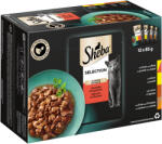 Sheba 96x85g Sheba variációk tasakos nedves macskatáp- Selection szószban zamatos kompozíció