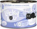 Lucky Lou 6x200g Lucky Lou Sterilized Szárnyas nedves macskatáp