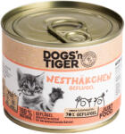  Dogs'n Tiger 12x200g Dogs'n Tiger Junior Cat szárnyas nedves macskatáp