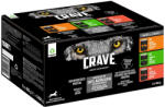 Crave 6x400g Crave Adult nedves kutyatáp- Mix (csirke+pulyka, bárány+marha, lazac+pulyka)