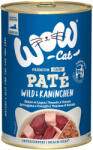  WOW Cat 6x400g WOW Cat Senior nedves macskatáp - Vad & nyúl