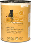 Catz Finefood 12x400g catz finefood marha & borjú konzerv nedves macskatáp