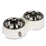  TIAKI TIAKI dupla melamin tál macskáknak - 2 x 800 ml, Ø 16 cm